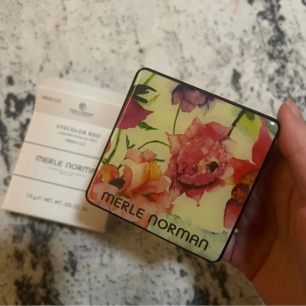 Merle Norman Eyecolor Eyeshadow Duo Matte Fresh Cut Pretty Lily Afternoon